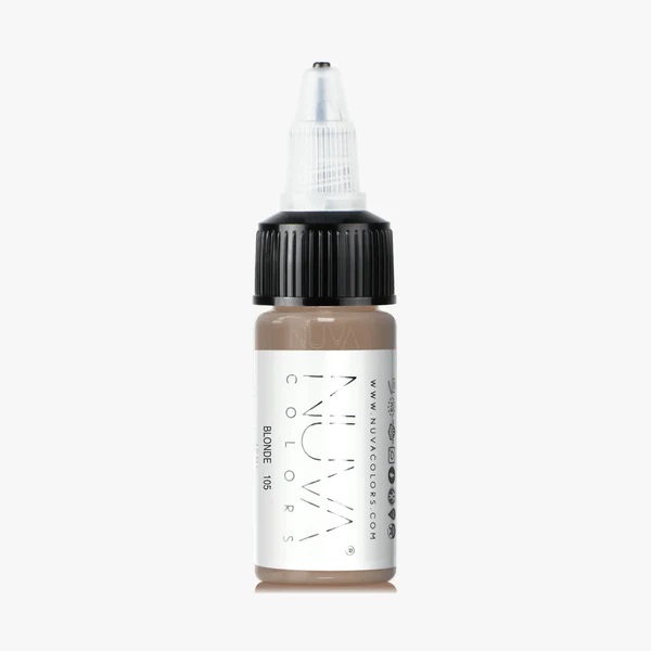 Barva pro permanentní make up Nuva 105 BLONDE REACH 15 ml