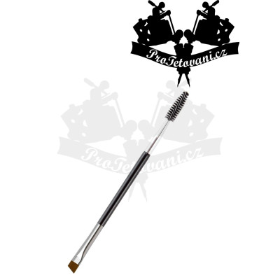 Oboustranný štěteček na obočí