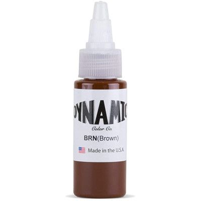 Dynamic ink Brown umělecká barva 30ml