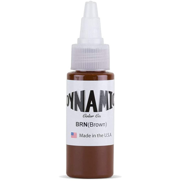 Dynamic ink Brown umělecká barva 30ml