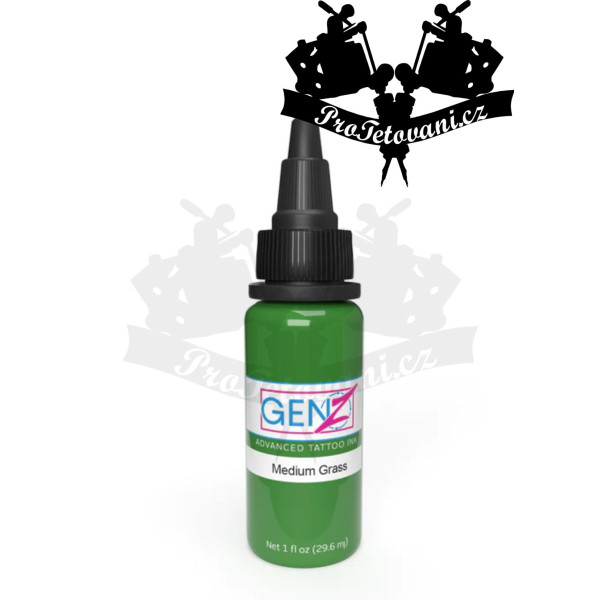 Intenze GEN-Z Medium Grass 30ml tetovací barva