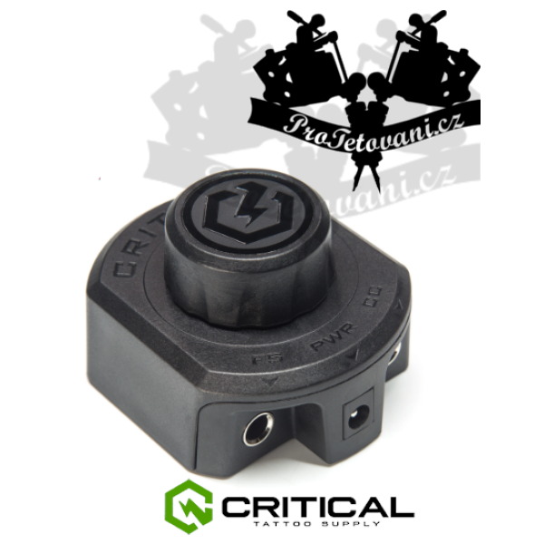 Originální tetovací zdroj CRITICAL MNML BLACK