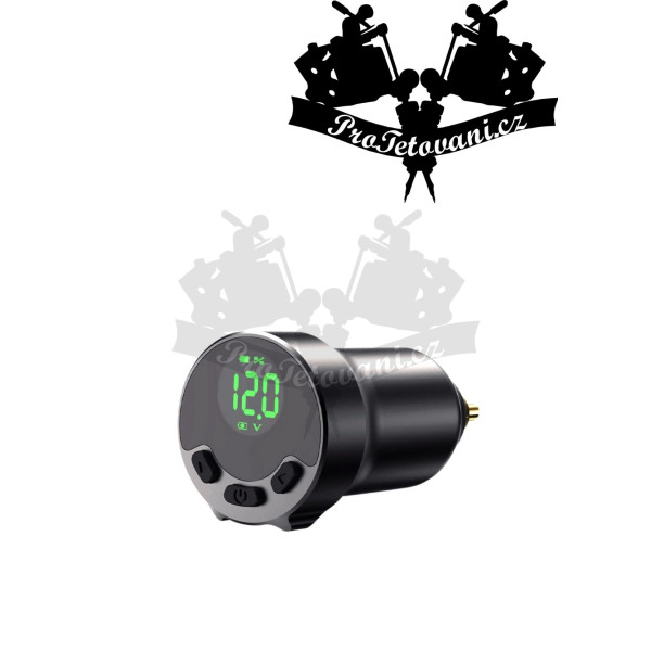 Přenosný napájecí adaptér Mini Led Screen BLACK