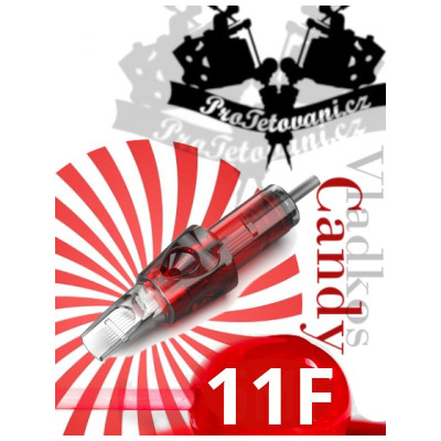 Profesionální tetovací cartridge Vladkos Candy 11 Flat