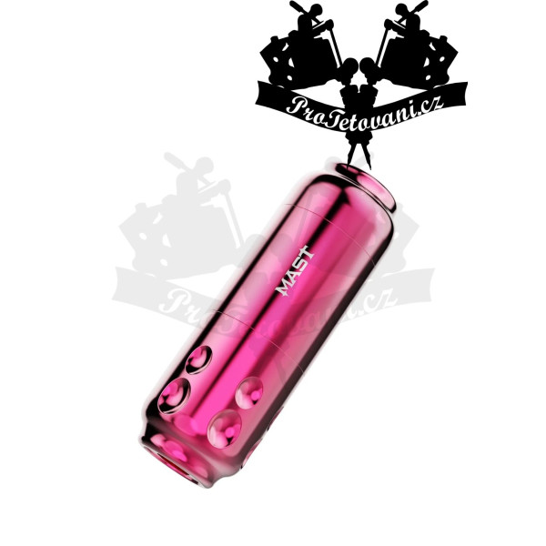 Rotační tetovací strojek MAST SENSOR RCA 4mm Pink