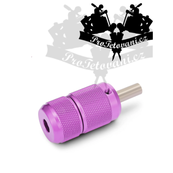 Tetovací grip dělitelný Pink 50mm
