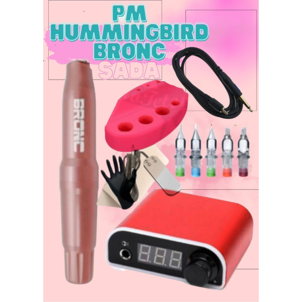 Tetovací sada pro permanentní makeup Hummingbird Bronc