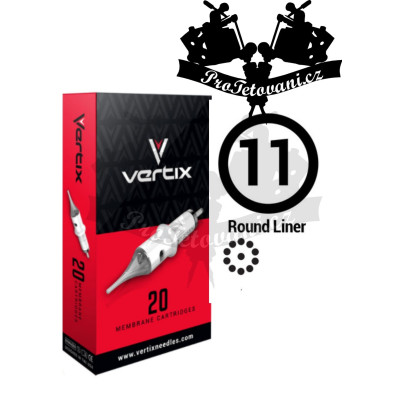 Tetovací cartridge VERTIX 11RL FK IRONS