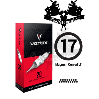 Tetovací cartridge VERTIX 17RM FK IRONS
