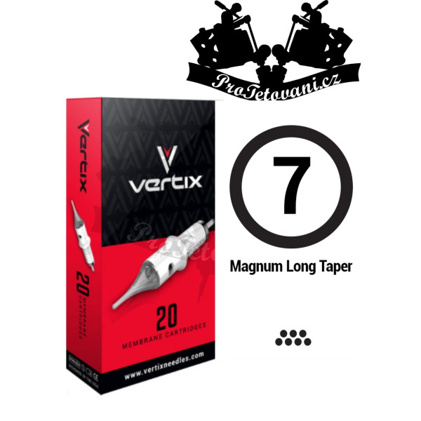 Tetovací cartridge VERTIX 7M FK IRONS