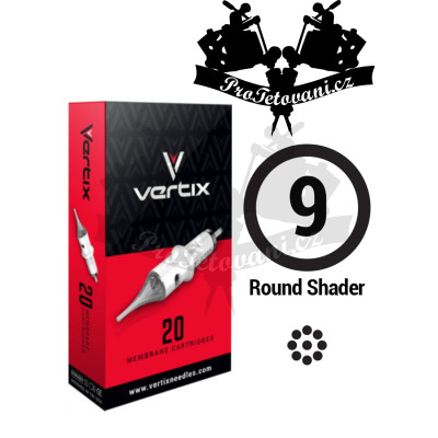 Tetovací cartridge VERTIX 9RS FK IRONS