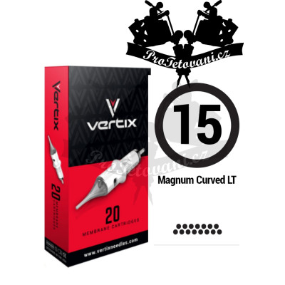 Tetovací cartridge VERTIX 15RM FK IRONS