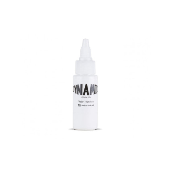 Dynamic ink White umělecká barva 30ml 
