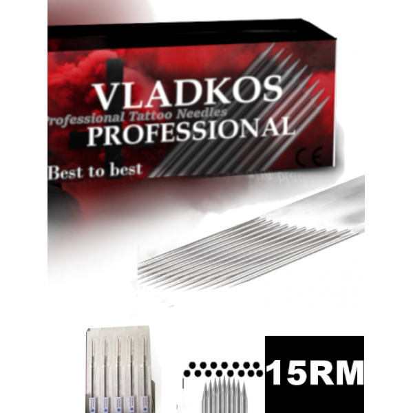 Tetovací jehla Vladkos Professional 15 RM