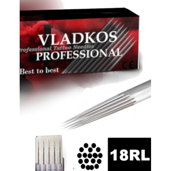 Tetovací jehla Vladkos Professional 18 RL