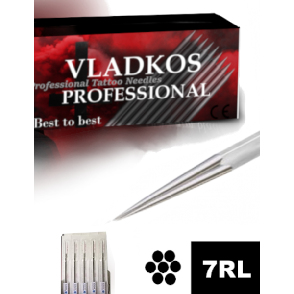 Tetovací jehla Vladkos Professional 7 RL