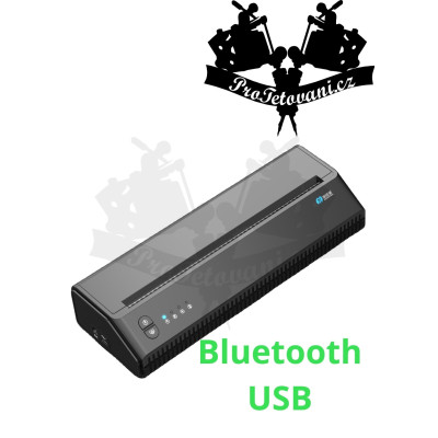 Tetovací termo tiskárna wireless MHT-P8008 Bluetooth USB bezdrátová
