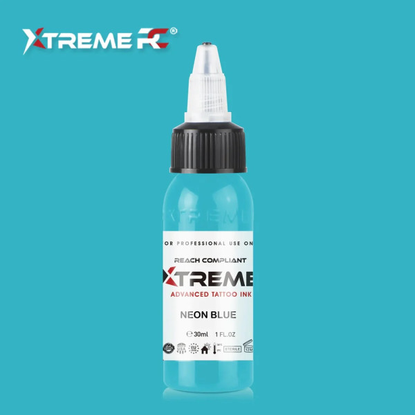 XTreme Ink - NEON BLUE tetovací barva 30ml