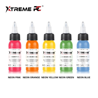 XTreme Ink - NEON SET 5 Ks 30ml
