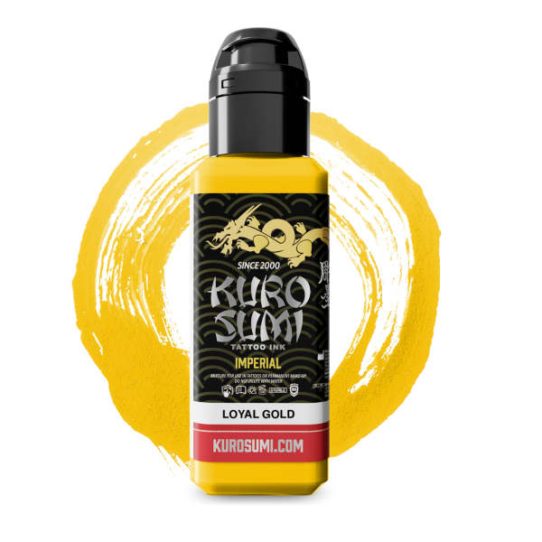 Tetovací barva Kuro Sumi Imperial - Loyal Gold 44 ml
