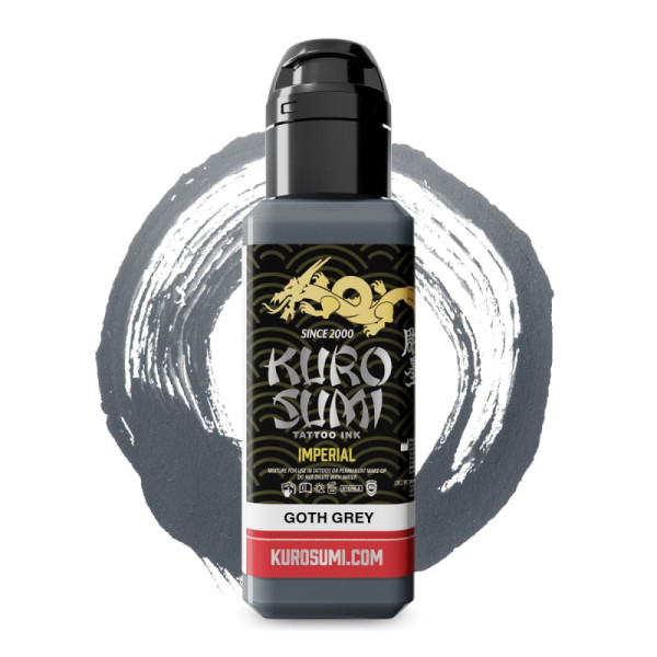 Tetovací barva Kuro Sumi Imperial - Goth Gray 22 ml