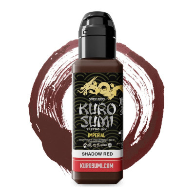 Tetovací barva Kuro Sumi Imperial - Shadow Red 44 ml