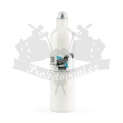 Tetovací barva World Famous Limitless STRAIGHT WHITE 120 ml REACH 2023