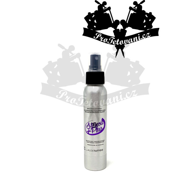 Aloe Tattoo Stencil Plus Transfer Spray přenašeč tetovacích motivů 100 ml