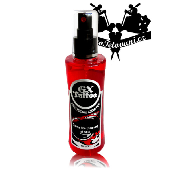 Antibakteriální čistič kůže GX TATTOO 250ml