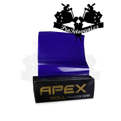 Obtiskovací papír SKULLDNA pro tetovací motivy ROLE 210mm x 30m