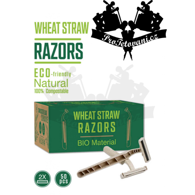 AVA Holítka se dvěma břity ekologicky rozložitelné 50 Ks