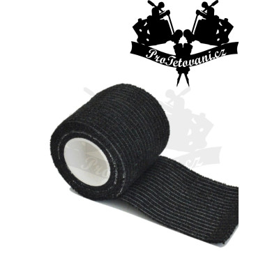 Bandáž na tetovací grip černá