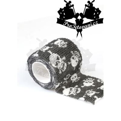Bandáž na tetovací grip Skull