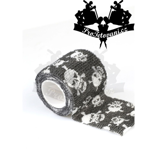 Bandáž na tetovací grip Skull