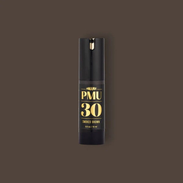 Barva pro permanentní make up Dynamic PMU 30 SMOKE BROWN 15 ml REACH