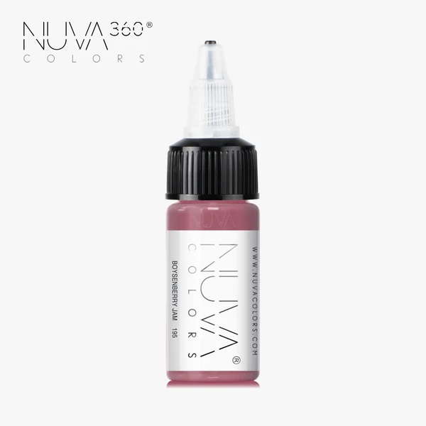 Barva pro permanentní make up Nuva 195 Boysenberry Jam REACH 15 ml