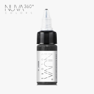 Barva pro permanentní make up Nuva 45 Midnight REACH 15 ml
