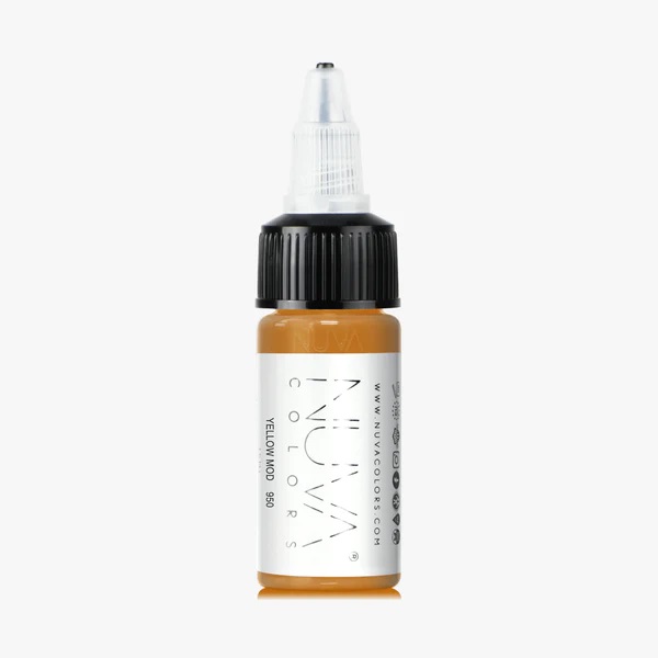Barva pro permanentní make up Nuva MODIFIER - 950 YELLOW REACH 15 ml