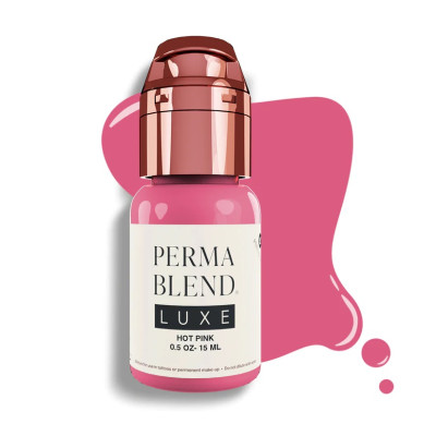 Barva pro permanentní make up Perma Blend LUXE Hot Pink 15 ml REACH