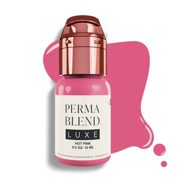 Barva pro permanentní make up Perma Blend LUXE Hot Pink 15 ml REACH EXPIROVANÉ