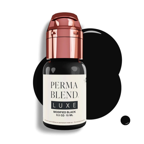 Barva pro permanentní make up Perma Blend LUXE Modified Black 15 ml REACH
