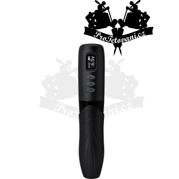 Bezdrátový rotační tetovací strojek Hummingbird Bronc MAGIC BLACK