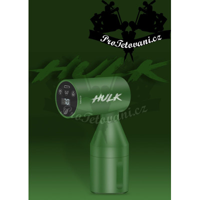 Bezdrátový rotační tetovací strojek AVA HULK GUN Green