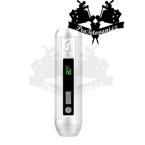 Bezdrátový rotační tetovací strojek EZ Defender X Silver 3,5 mm