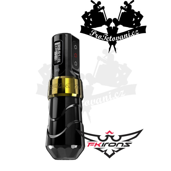Bezdrátový rotační tetovací strojek FK IRONS Flux Max 3,2 s jednou baterií