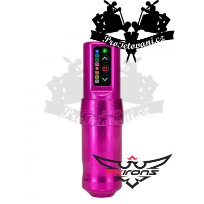 Bezdrátový rotační tetovací strojek FK IRONS SPEKTRA FLUX BUBBLEGUM S JEDNOU BATERIÍ
