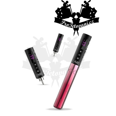 Bezdrátový strojek LOLA AIR Pink Gradien vhodný pro permanentní make-up