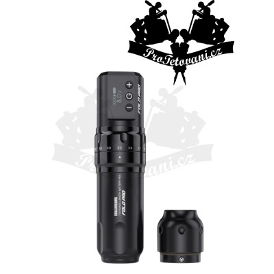 Bezdrátový tetovací strojek Dragonhawk Fold Pro s nastavitelným zdvihem 2,4 až 4,2 mm