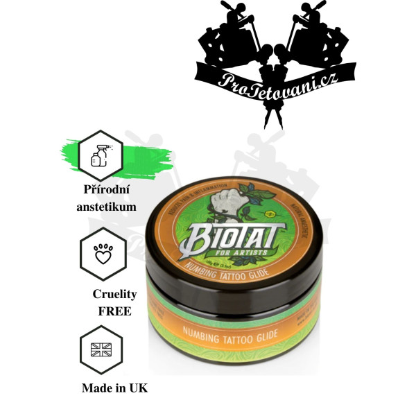 BIOTAT Tattoo Glide znecitlivující pracovní gel 100g
