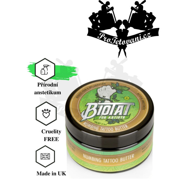 BIOTAT Tattoo Butter znecitlivující pracovní máslo 100g
